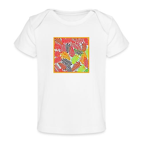 Chic Leaves Artistic Spectrum - Baby Organic T-Shirt