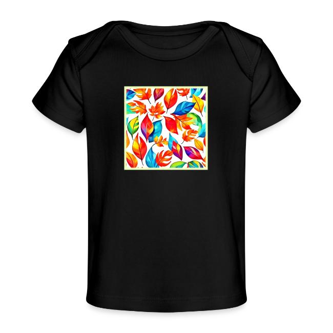 Autumn Leaves Abstract Pattern