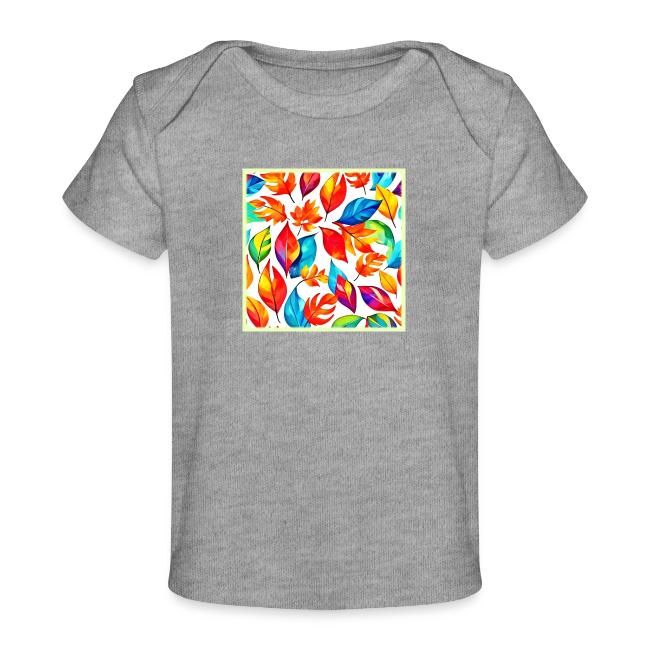 Autumn Leaves Abstract Pattern