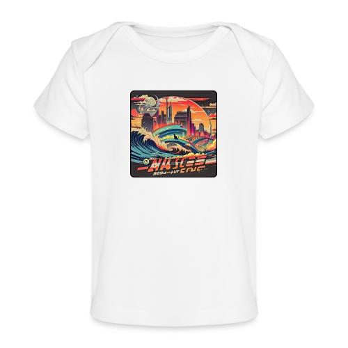 Wavecat City - Baby Organic T-Shirt