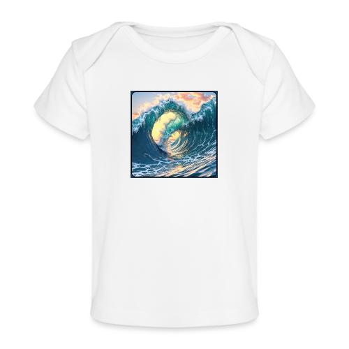 Double Barrel Wave - Baby Organic T-Shirt