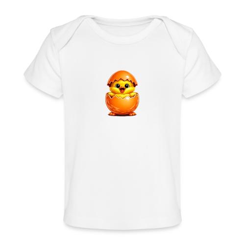 Easter Chick Orange - Baby Organic T-Shirt
