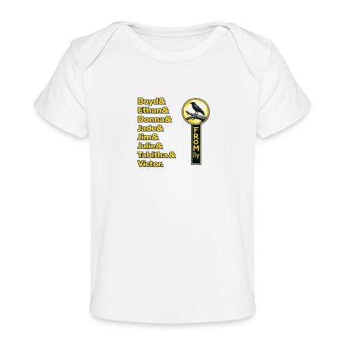 Fromily + Storywalker (front and back) - Baby Organic T-Shirt