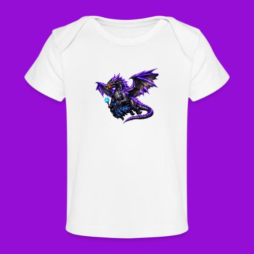 Neon Dragon and Battle Mage - Baby Organic T-Shirt