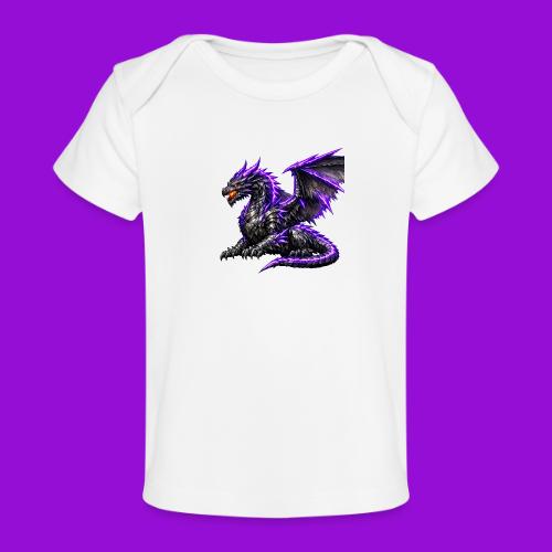 Neon Dragon at Rest - Baby Organic T-Shirt