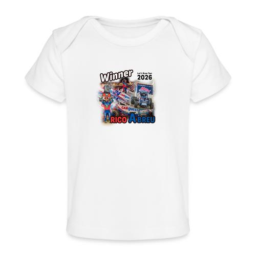 Rico Abreu #LetsRaceTwo Winner - Baby Organic T-Shirt