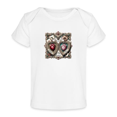 Keeper of My Deepest Love Victorian Locket T-Shirt - Baby Organic T-Shirt