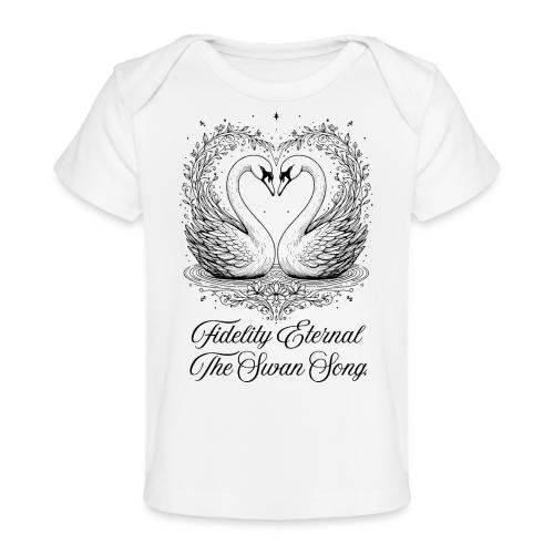 Poetic Swan T-Shirt - Baby Organic T-Shirt
