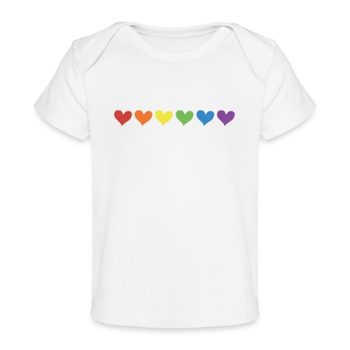 Pride Hearts - Baby Organic T-Shirt