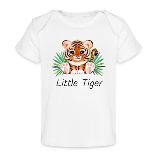 Cute animal little tiger. - Baby Organic T-Shirt