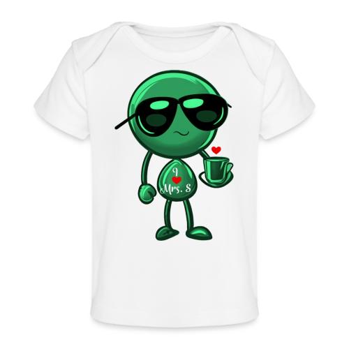 Smoon_I love Mrs S Green - Baby Organic T-Shirt