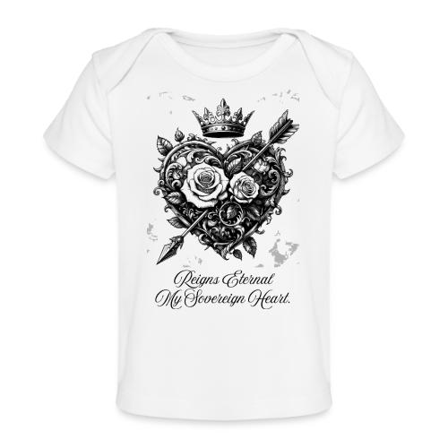 Royal Heart T-Shirt, Mug, & Leggings - Baby Organic T-Shirt