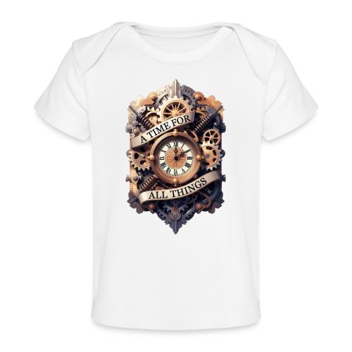 Ornate Clockwork T-Shirt - Baby Organic T-Shirt