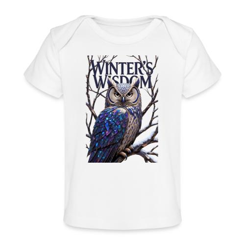 Crystalized Forest Owl T-Shirt - Baby Organic T-Shirt