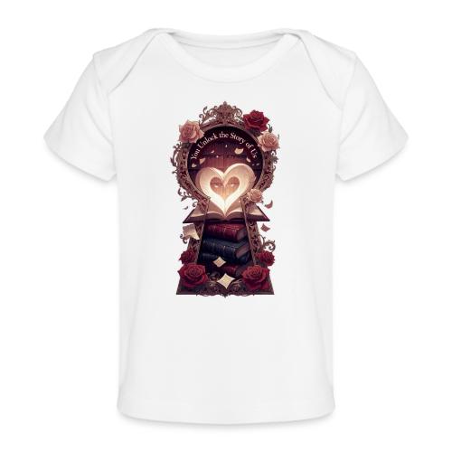 You Unlock the Story of Us Library Gifts T-Shirts - Baby Organic T-Shirt