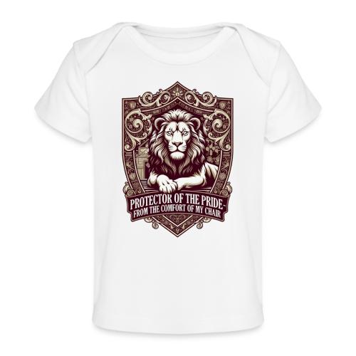 Protector of the Pride T Shirt, Sarcastic Dad Gif - Baby Organic T-Shirt