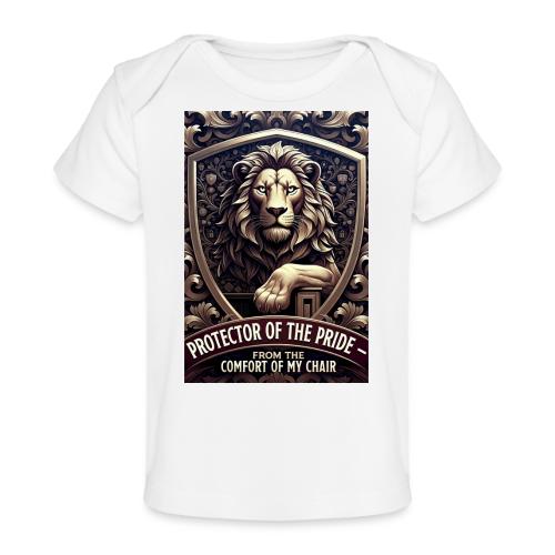 Lion King T Shirt, Funny Low-Effort Father Gift - Baby Organic T-Shirt