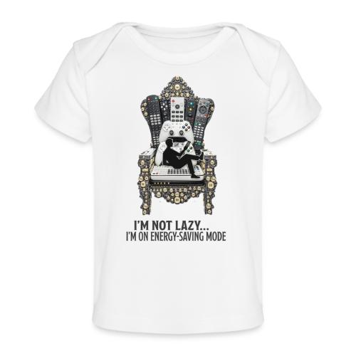 Remote Throne Procrastinator T Shirt, Dad Gift - Baby Organic T-Shirt