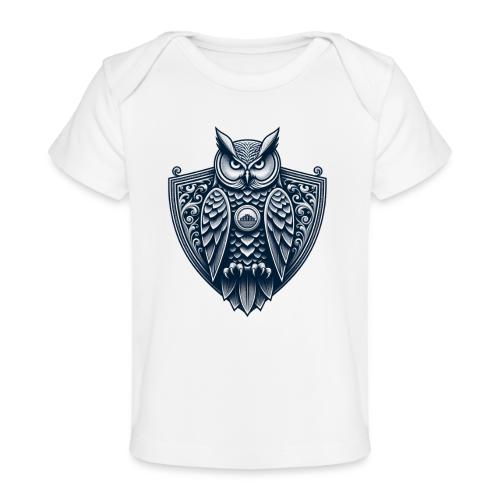 Night Watch Owl T Shirt, Sarcastic Dad Gift - Baby Organic T-Shirt