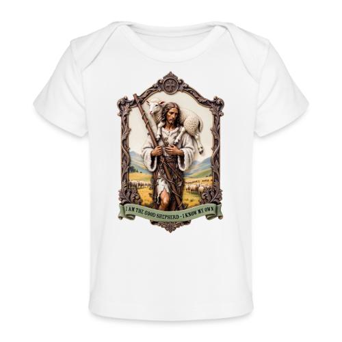 I Am The Good Shepherd T Shirt, Christian Gift - Baby Organic T-Shirt