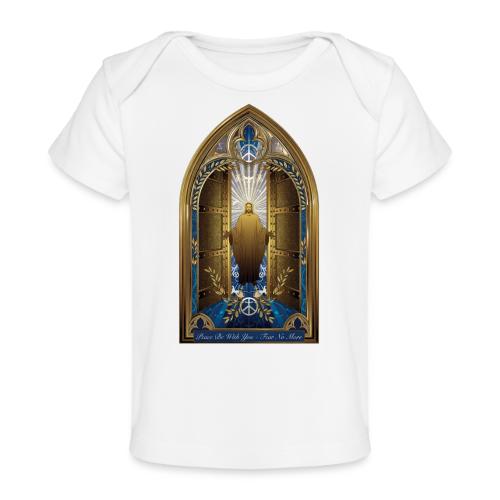 Easter Peace Be With You Locked Doors T Shirt,Gift - Baby Organic T-Shirt