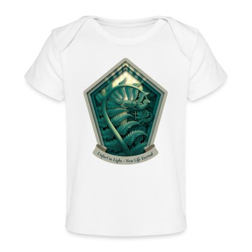 Easter Unfurl in Light Fern T Shirt, Spring Gift - Baby Organic T-Shirt