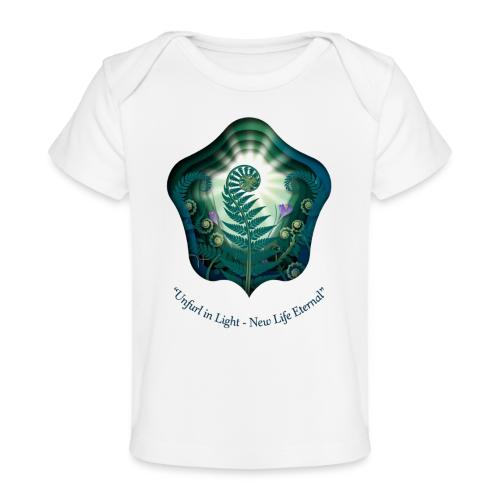 Easter Unfurl in Light Resurrection T Shirt, Gift - Baby Organic T-Shirt