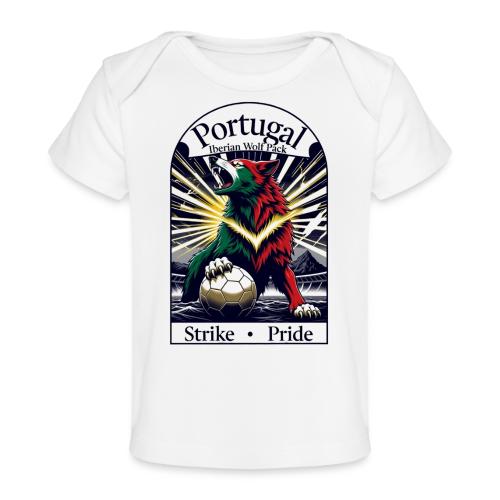 Portugal Iberian Wolf Soccer T Shirt, Pride Gift - Baby Organic T-Shirt
