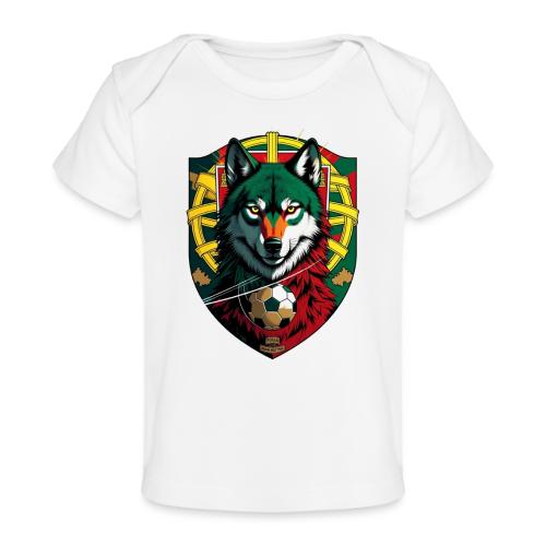 Portugal Iberian Wolf Soccer T Shirt,Football Gift - Baby Organic T-Shirt