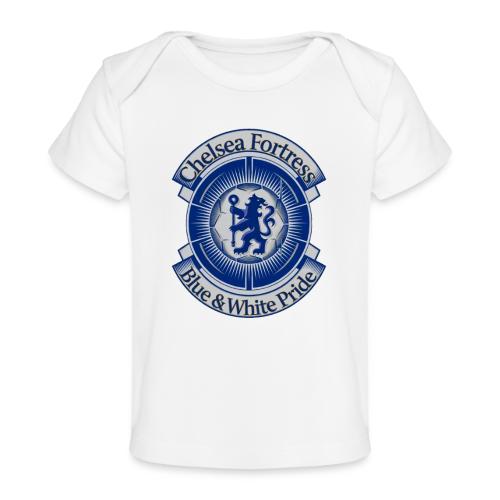 Chelsea Fortress T Shirt, Soccer City Pride Gift - Baby Organic T-Shirt