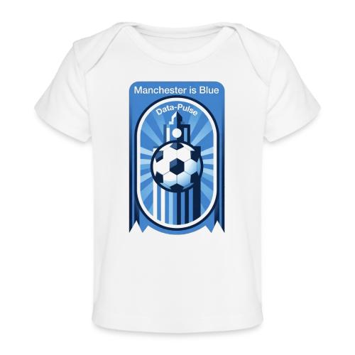Manchester is Blue Soccer City T Shirt, Apparel - Baby Organic T-Shirt