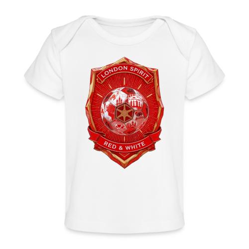 London is Red T Shirt, Football City Pride Gift - Baby Organic T-Shirt