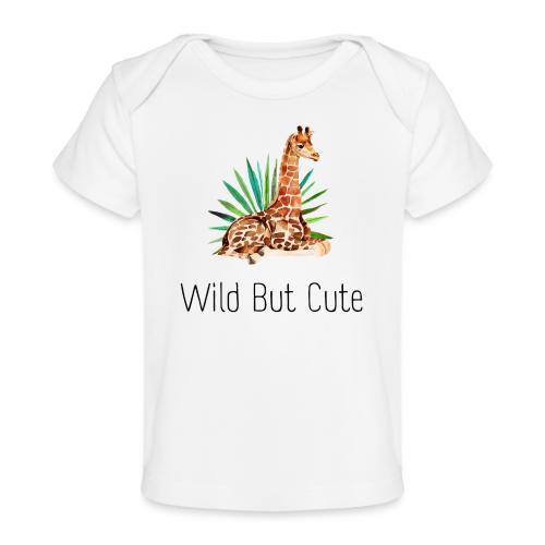 Wild but cute giraffe - Baby Organic T-Shirt
