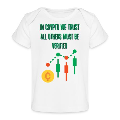 Sarcastic Bitcoin Investor T-shirt - Baby Organic T-Shirt
