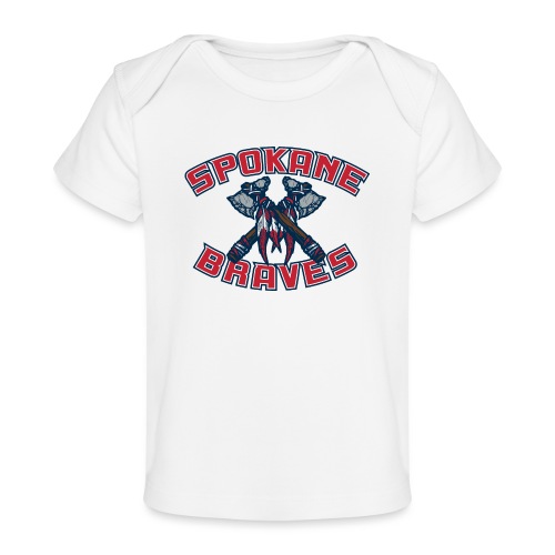 Spokane Braves Home Logo - Baby Organic T-Shirt