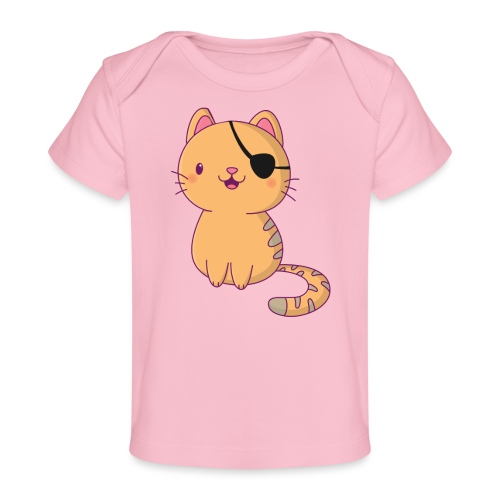 Cat with 3D glasses doing Vision Therapy! - Baby Organic T-Shirt