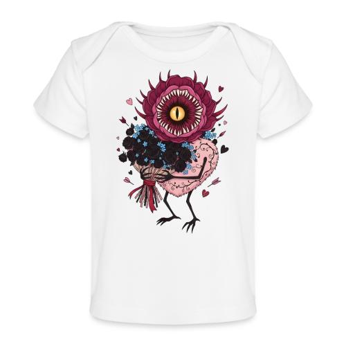 Gothic Valentine Eldritch Bloom – Dark Rom - Baby Organic T-Shirt