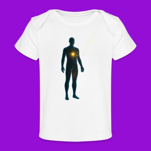 Glowing Chest Personl - Baby Organic T-Shirt