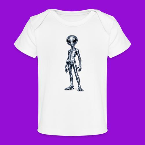 Silver Alien - Baby Organic T-Shirt