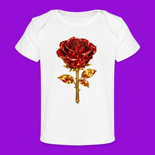 Golden Rose - Baby Organic T-Shirt