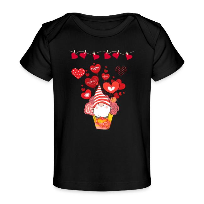 Design wrapped in love hearts, vibrating in love.