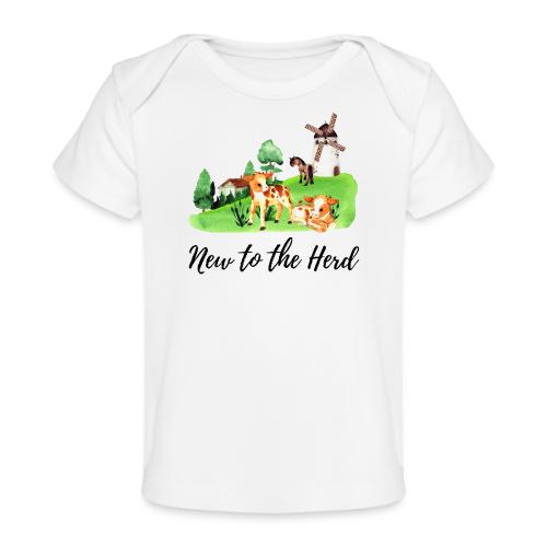 New to the herd - Baby Organic T-Shirt