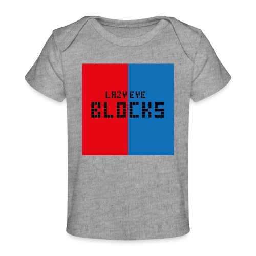 Lazy Eye Blocks - Baby Organic T-Shirt