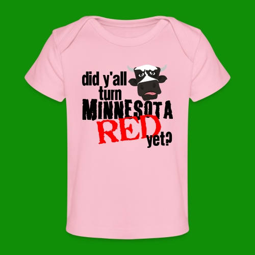 Turn Minnesota Red - Baby Organic T-Shirt