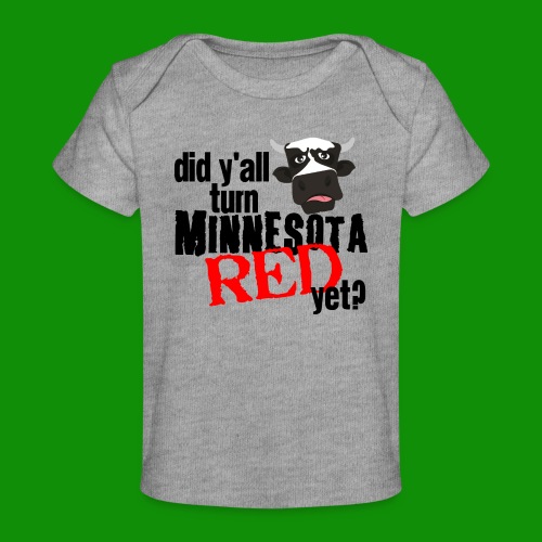 Turn Minnesota Red - Baby Organic T-Shirt