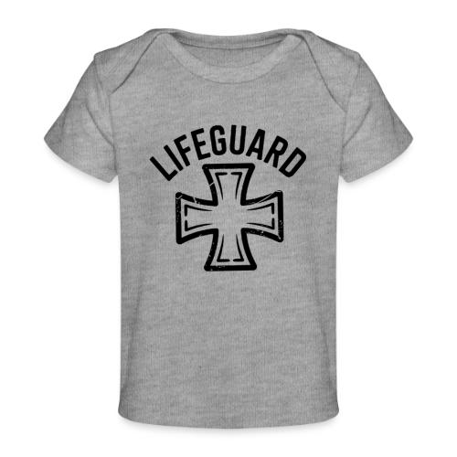Lifeguard Cross Emblem - Baby Organic T-Shirt