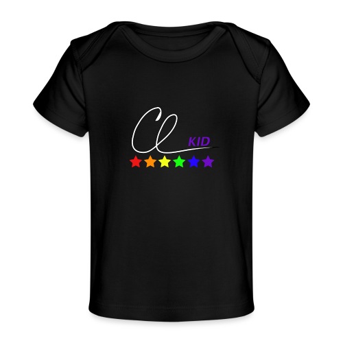 CL KID Logo (Pride) - Baby Organic T-Shirt