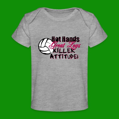 Hot Hands Volleyball - Baby Organic T-Shirt