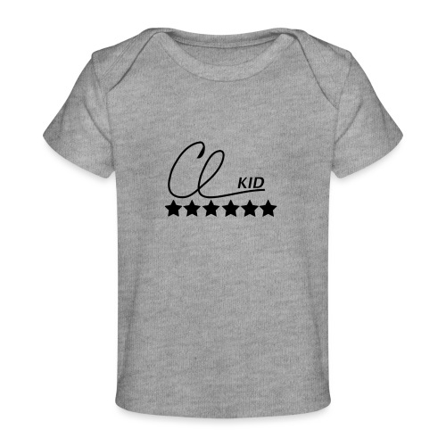 CL KID Logo (Black) - Baby Organic T-Shirt