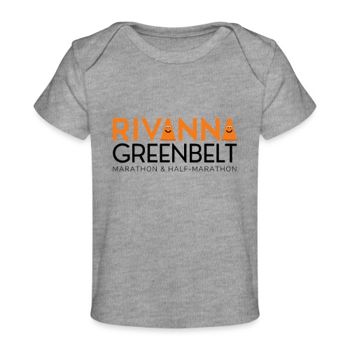 RIVANNA GREENBELT (orange/black) - Baby Organic T-Shirt